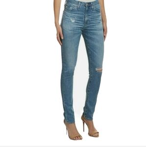 AG the Sophia  hi rise distressed jean